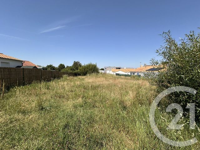 terrain à vendre - 502.0 m2 - ST GILLES CROIX DE VIE - 85 - PAYS-DE-LOIRE - Century 21 Bleu Marine