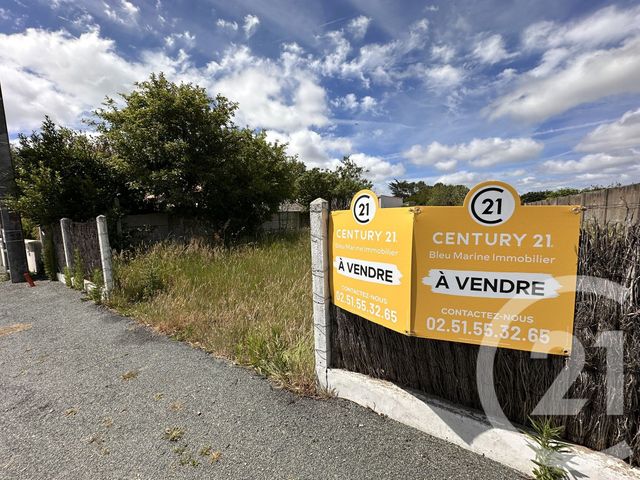terrain à vendre - 500.0 m2 - LE FENOUILLER - 85 - PAYS-DE-LOIRE - Century 21 Bleu Marine