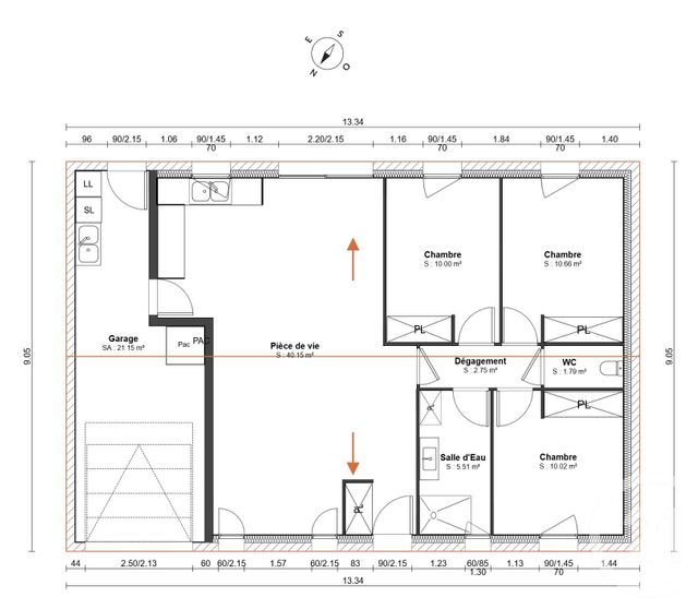 terrain à vendre - 400.0 m2 - LE FENOUILLER - 85 - PAYS-DE-LOIRE - Century 21 Bleu Marine